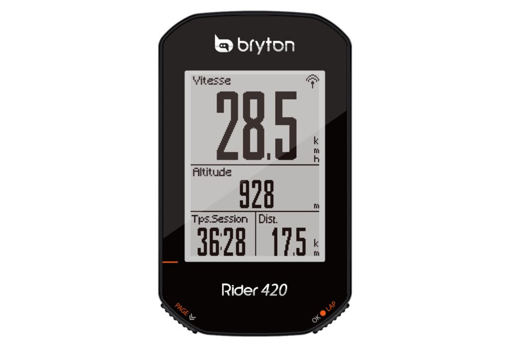 BRYTON Compteur GPS Rider 420E (sans capteur)