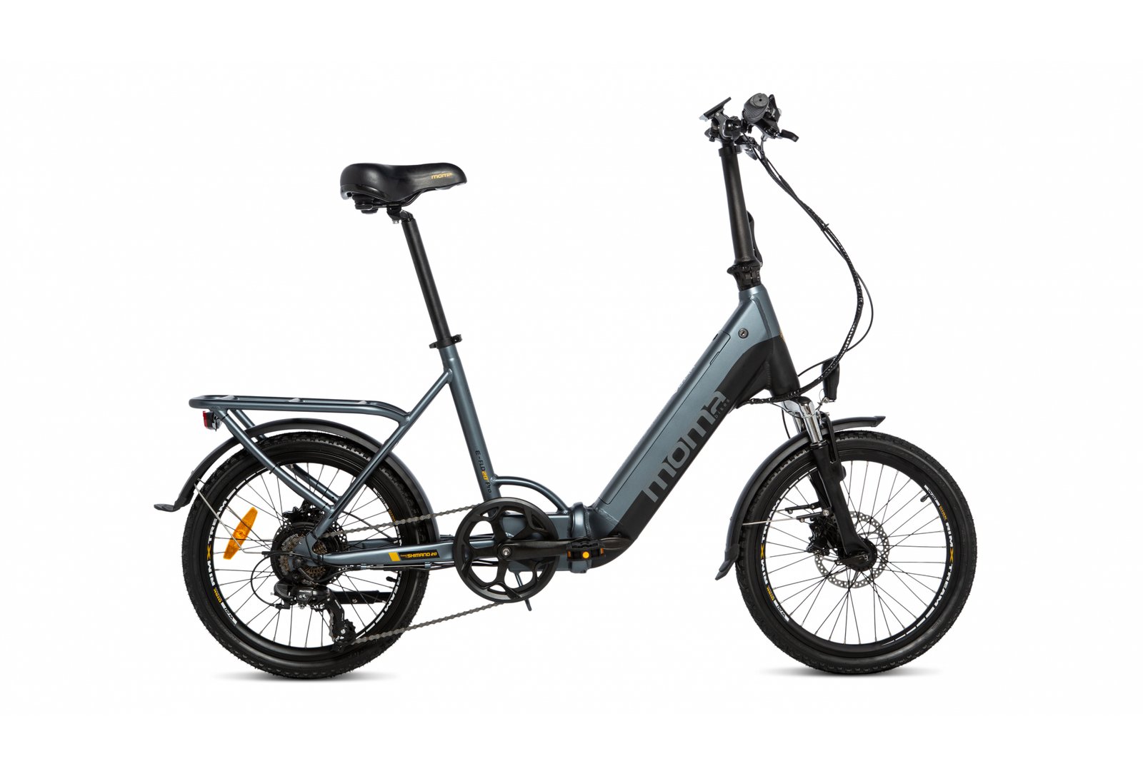 MOMA BIKES VÉLO ELECTRIQUE DE VILLE PLIANT, E20PRO, ALUMINIUM, SHIMANO 7V, BAT. ION LITHIUM 48V 13AH – Image 3