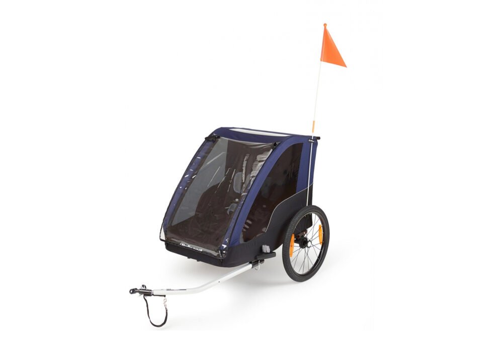 REMORQUE À ENFANT POLISPORT TRAILER BLEU