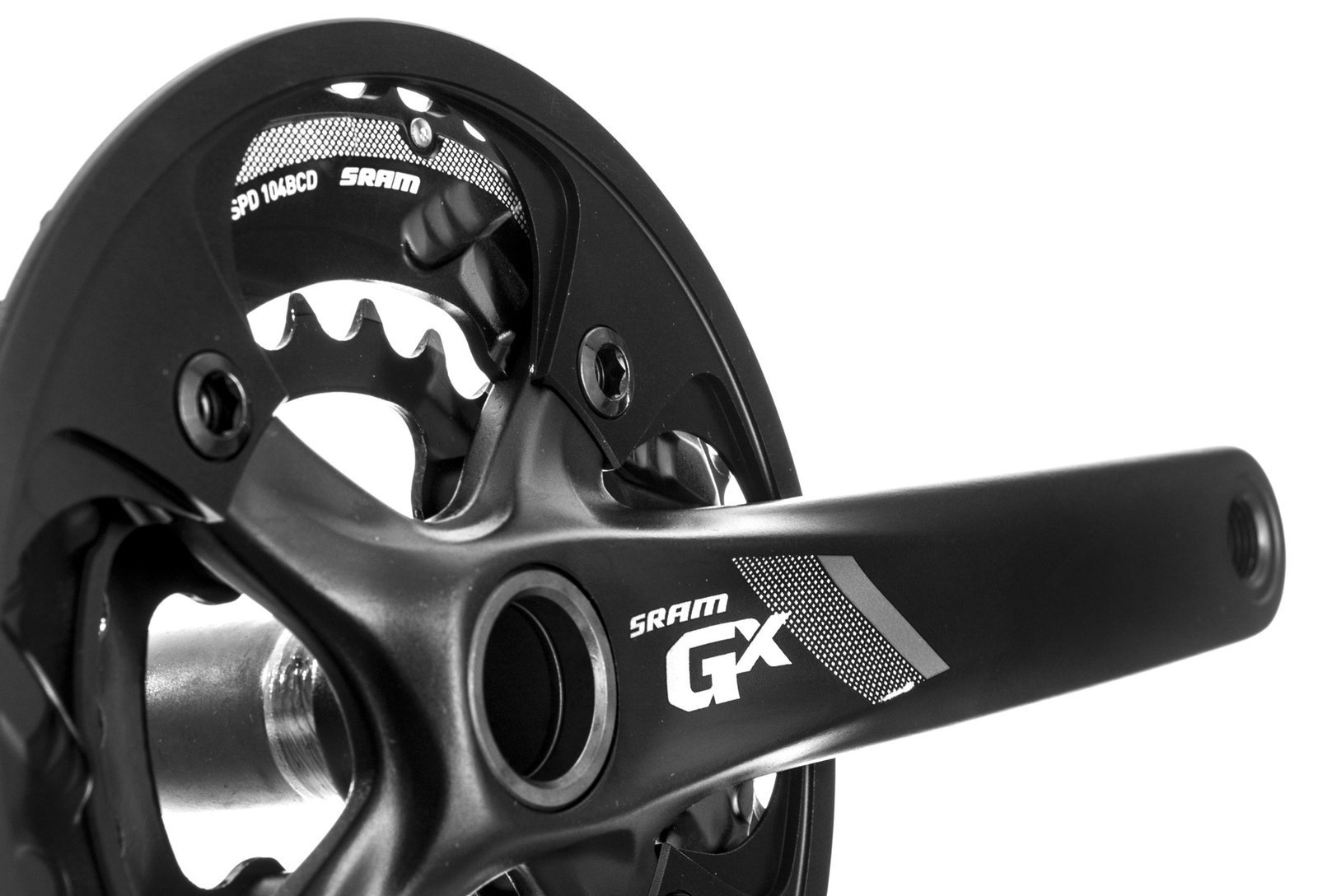 SRAM PÉDALIER GX 1000 GXP (BOITIER NON INCLUS) 24-38 DENTS 10V NOIR – Image 2