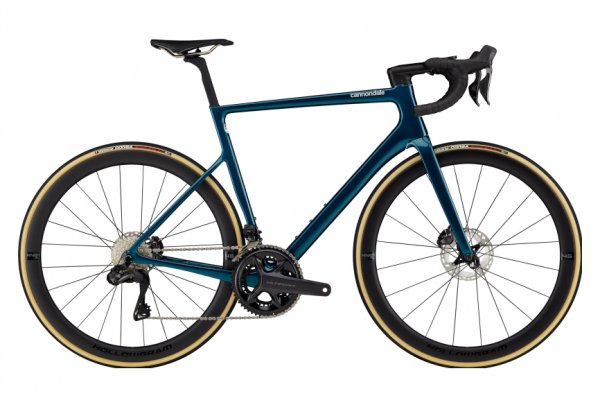 VÉLO DE ROUTE CANNONDALE SUPERSIX EVO HI-MOD DISC SHIMANO ULTEGRA DI2 12V 700 MM DEEP TEAL 2022