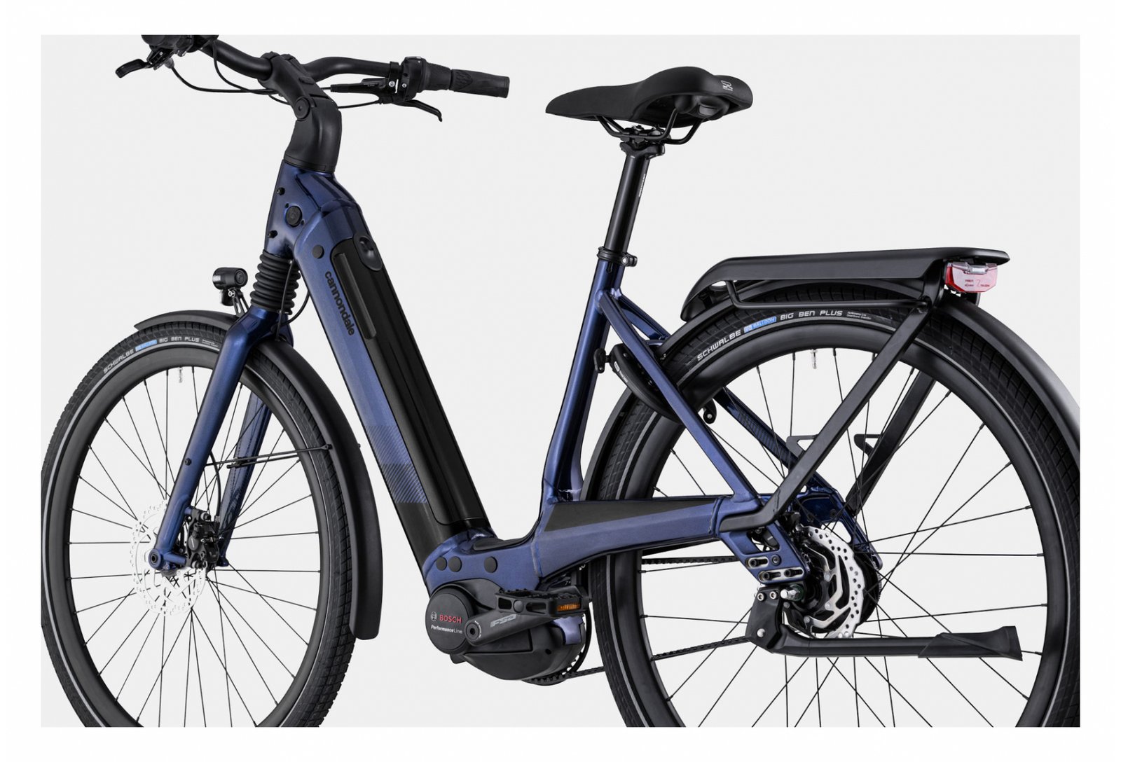 VÉLO DE VILLE ÉLECTRIQUE CANNONDALE MAVARO NEO 4 SHIMANO NEXUS 8V COURROIE 625 WH 700 MM BLEU MIDNIGHT – Image 5