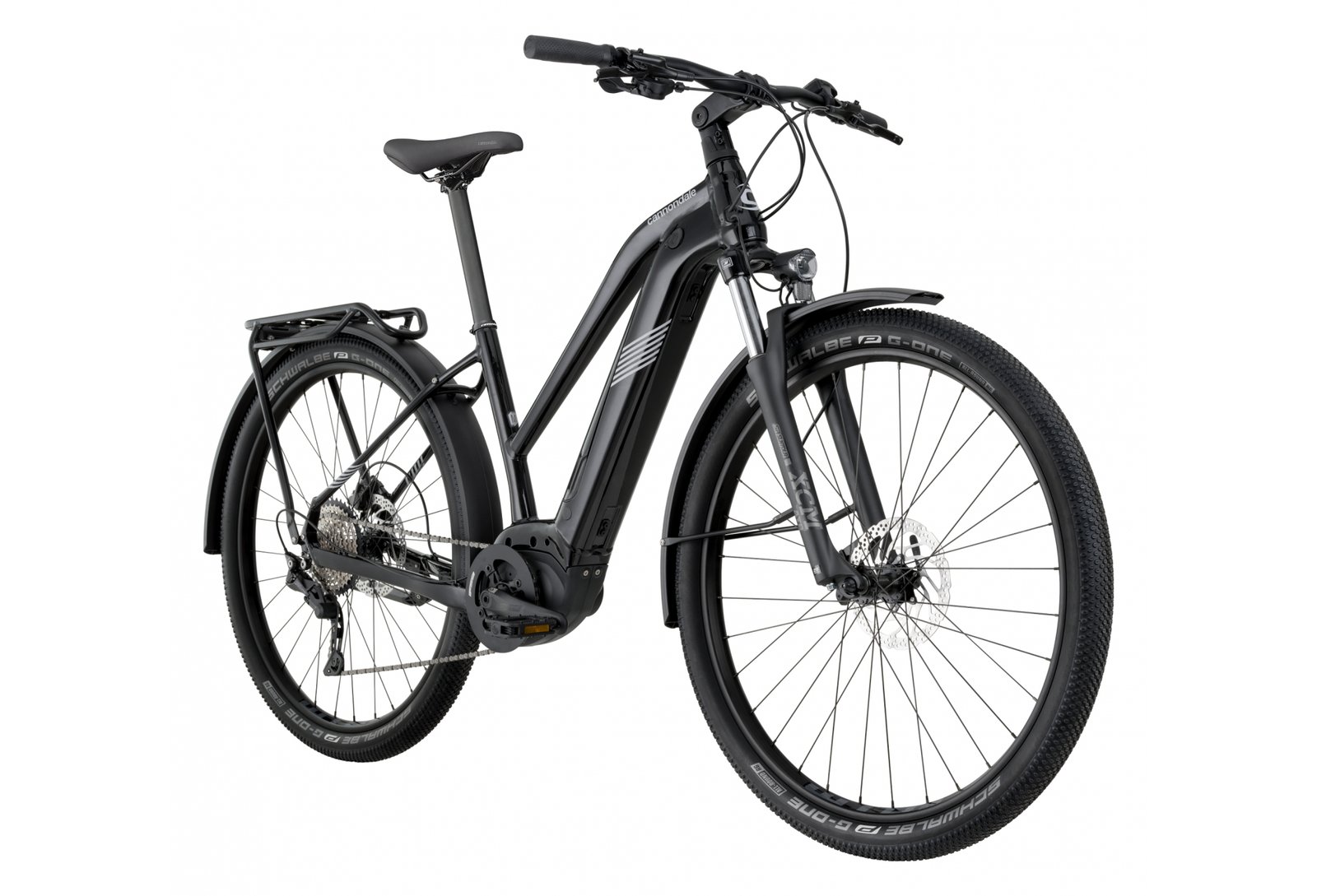 VÉLO DE VILLE ELECTRIQUE CANNONDALE TESORO NEO X3 REMIXTE SHIMANO ALIVIO 9V GRAPHITE – Image 2