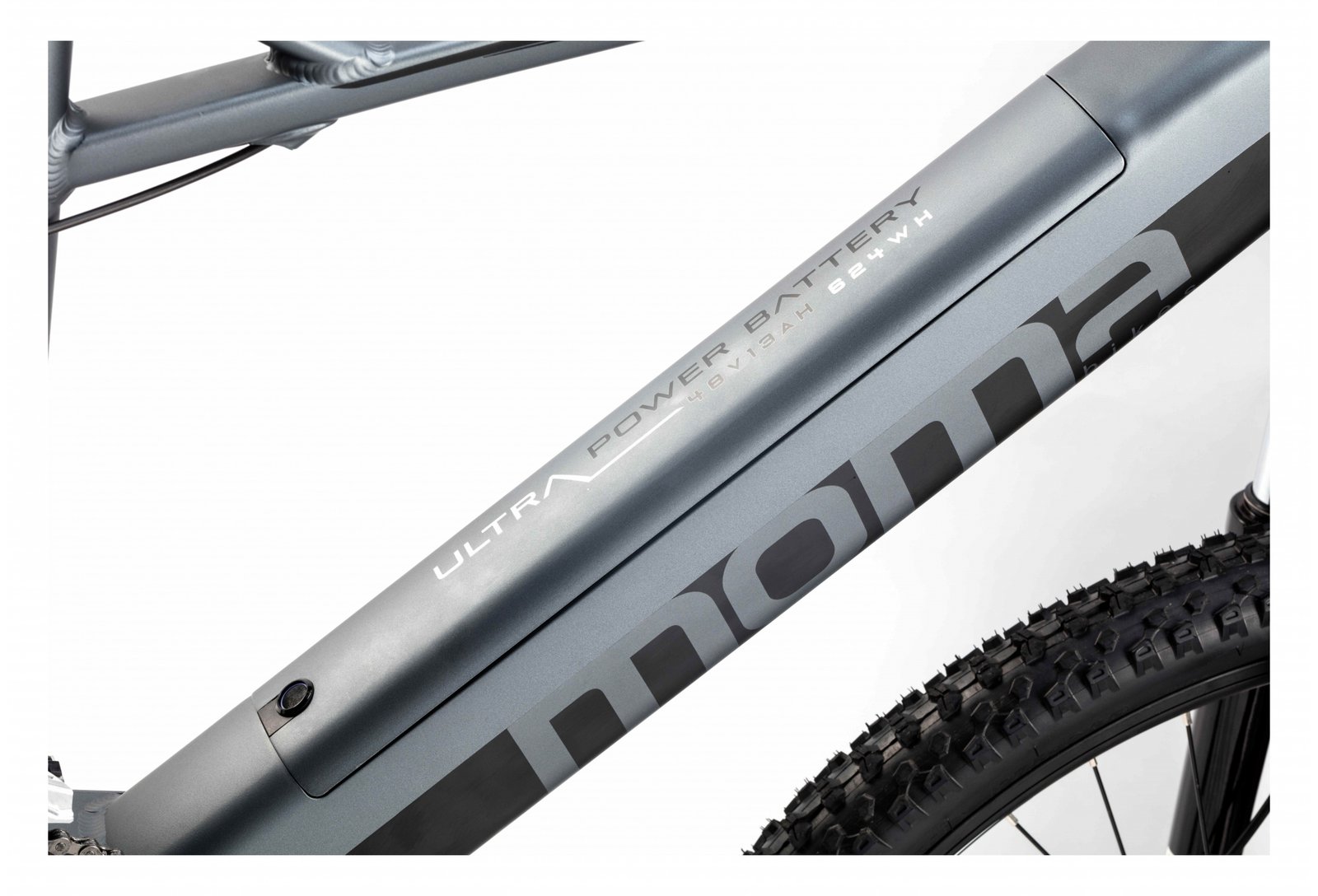 VTT Electrique Semi Rigide Moma Bikes E-MTB 29'' Shimano Altus 8V Gris – Image 6