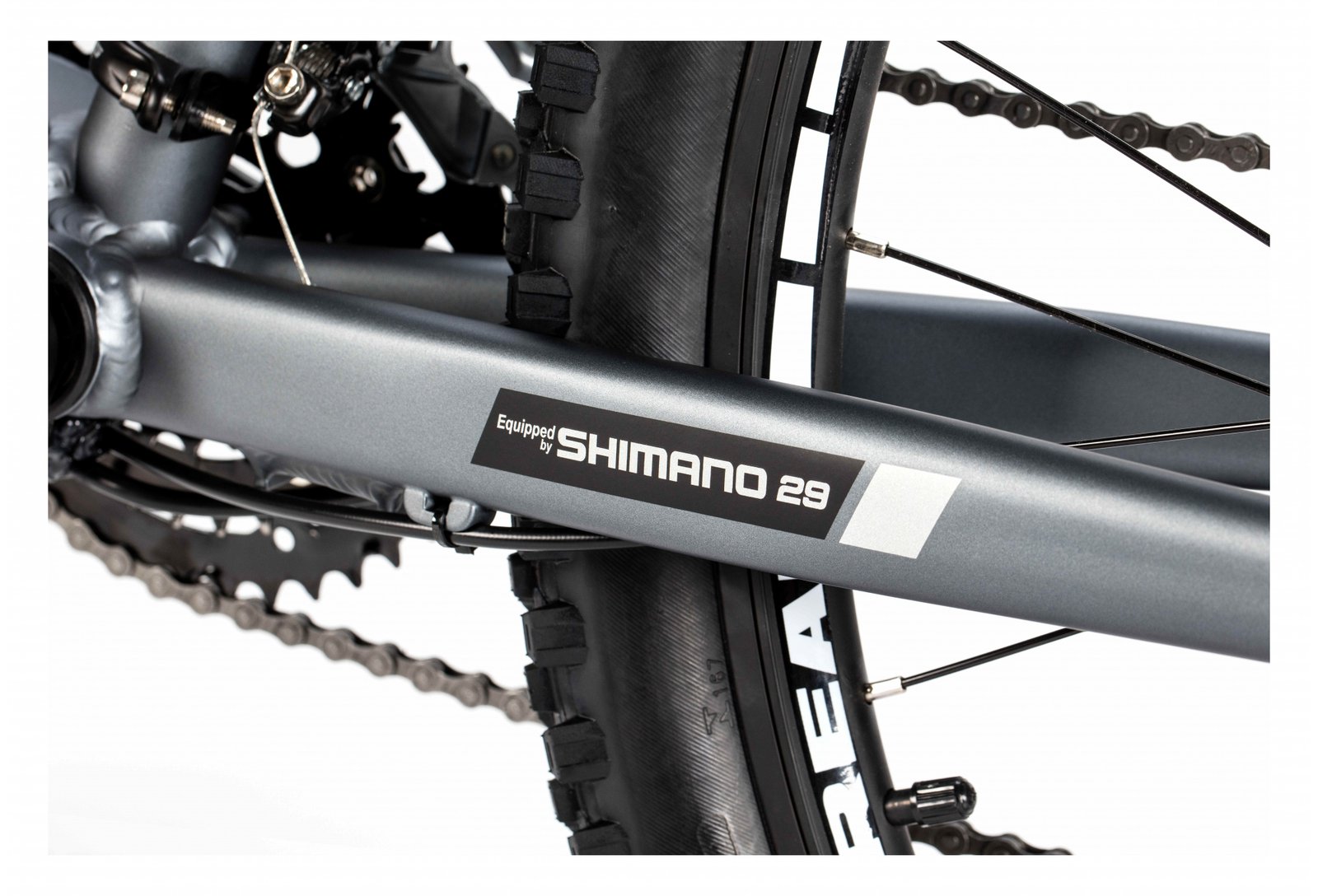 VTT Electrique Semi Rigide Moma Bikes E-MTB 29'' Shimano Altus 8V Gris – Image 8