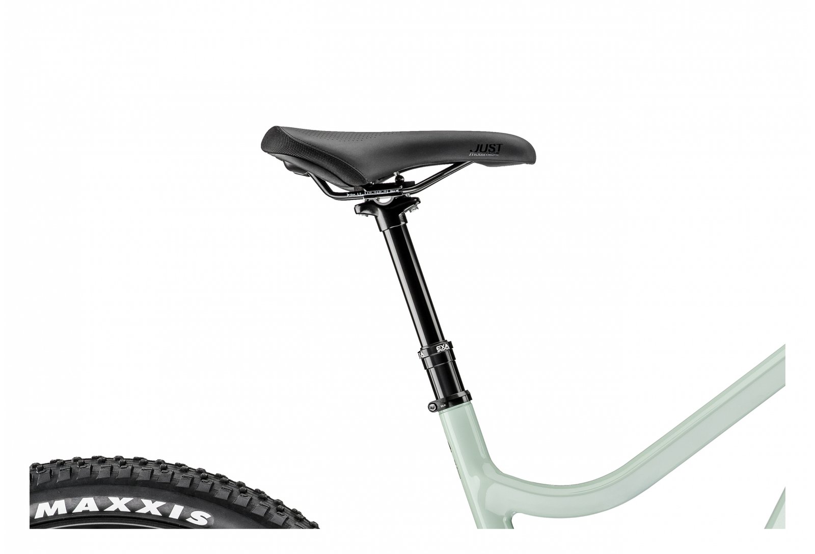 VTT Électrique Tout-Suspendu Moustache Bikes Samedi 27 Wide 4 Shimano Deore 11V 625 Wh 27.5'' Vert – Image 4
