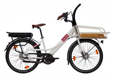 Vélo cargo compact électrique Familéö, 3 vitesses