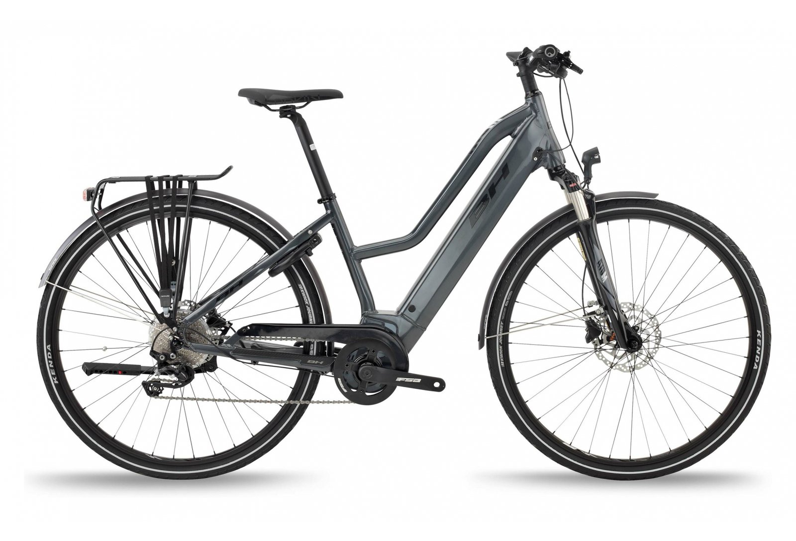 Vélo de Ville Électrique BH Atom Jet Pro Shimano Deore 10V 720 Wh 700 mm Gris