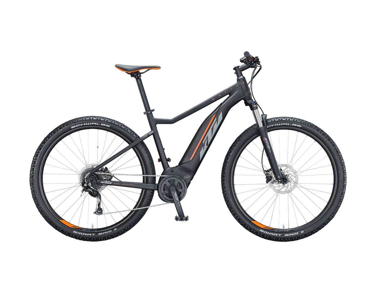 KTM MACINA RIDE 291 black matt (grey+orange) 2021