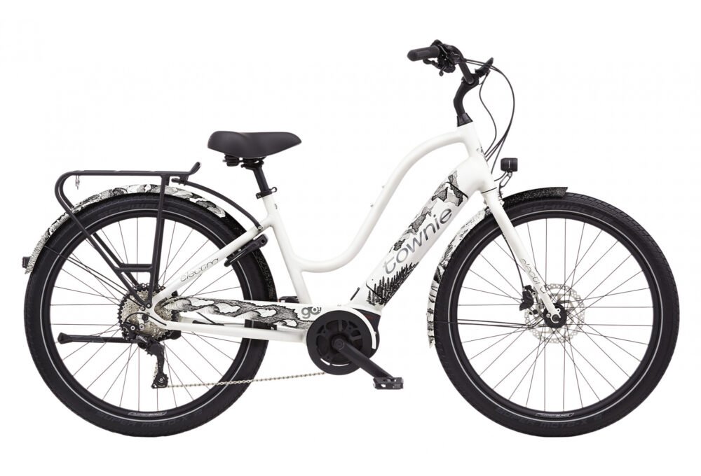 Electra Townie Path Go! 10D Equipped Step-Thru Shimano Deore 10V 500 Blanc 2021