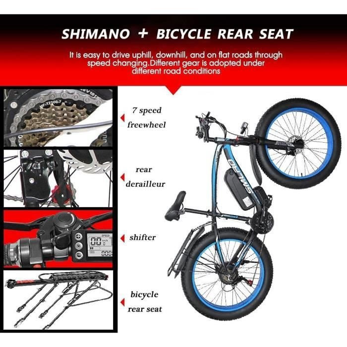 SLMRO Fat Bike Electrique – Image 3