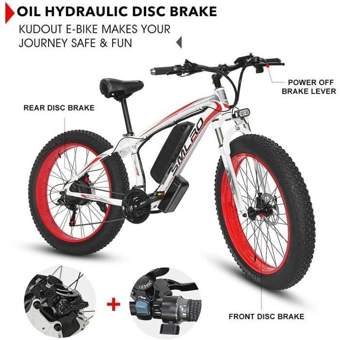 SLMRO Fat Bike Electrique – Image 4