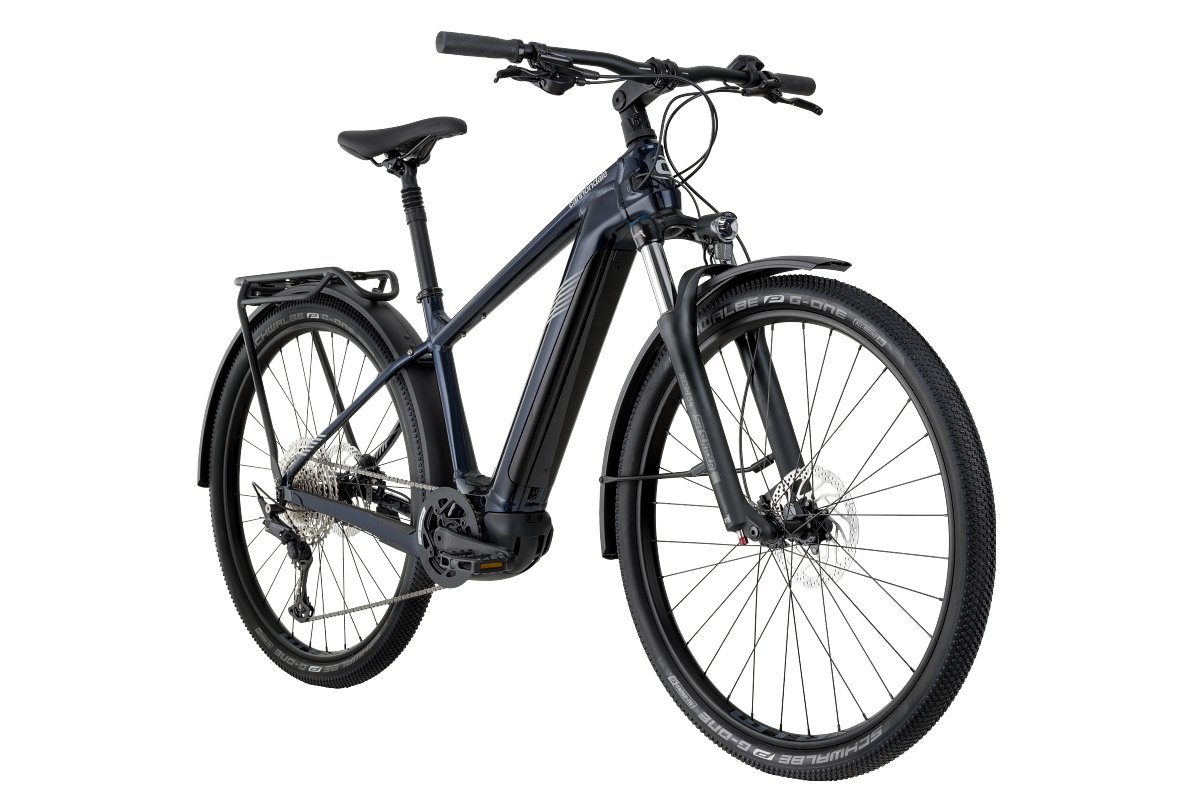VTC Électrique Cannondale Tesoro Neo X 2 Remixte Shimano Deore 11V BLEU – Image 2