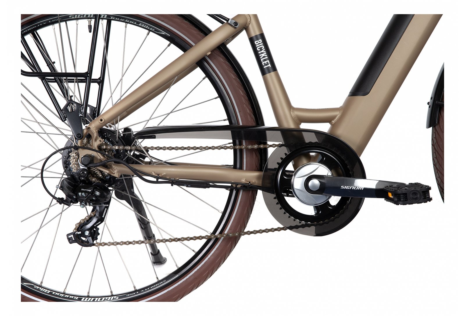 Bicyklet Carmen Shimano Tourney/Altus 7V 504 Wh 700 mm Marron Tan – Image 3