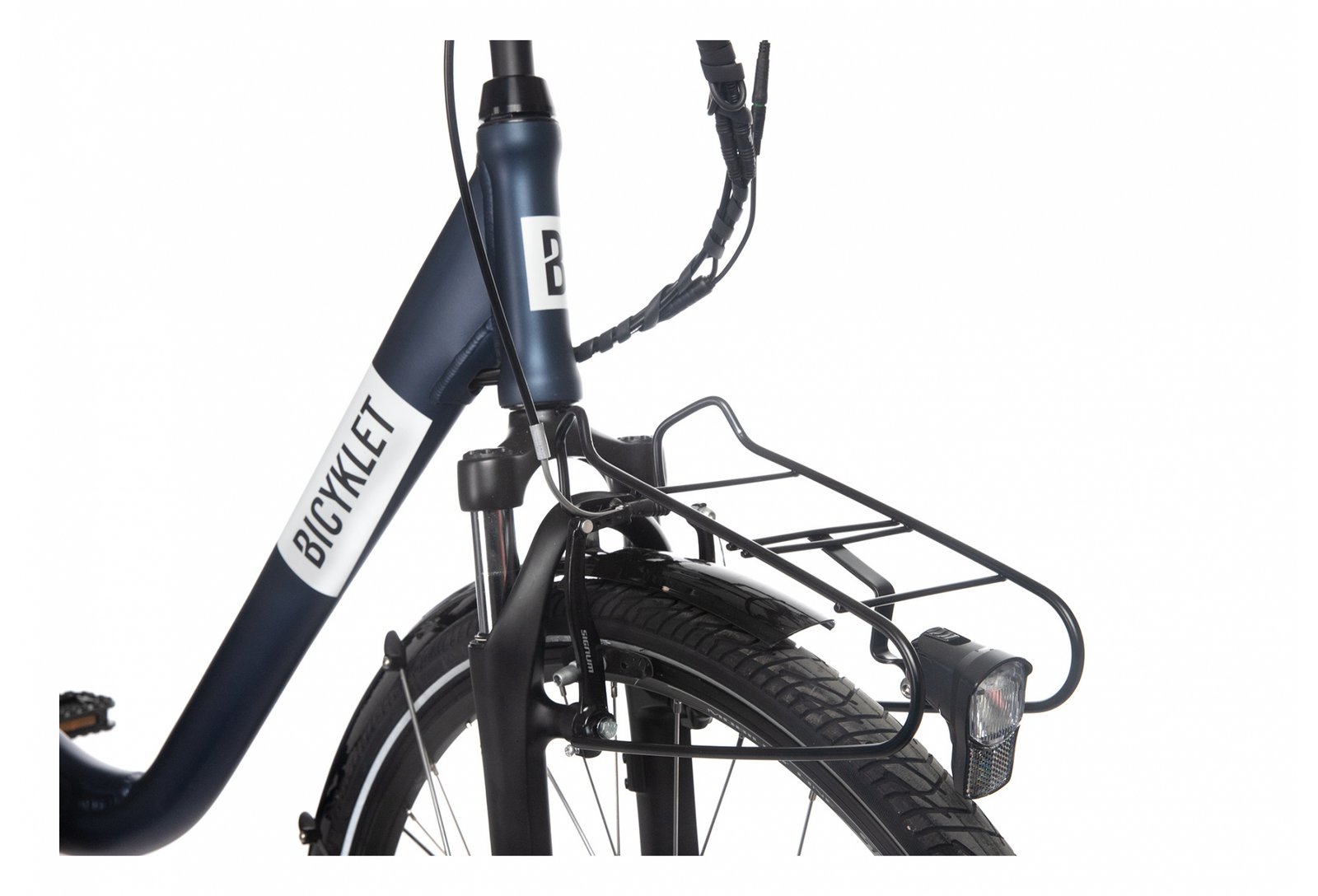 Bicyklet Claude Shimano Tourney 7V 500 Wh 700 mm Bleu Nuit Mat – Image 6