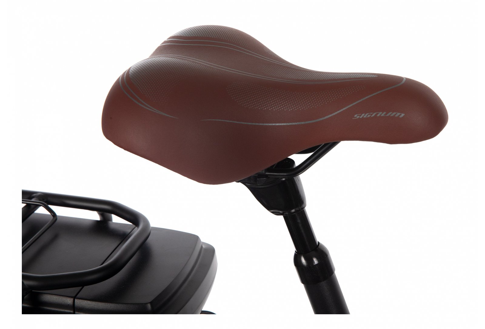 Bicyklet Claude Shimano Tourney 7V 500 Wh 700 mm Bleu Nuit Mat Marron – Image 2