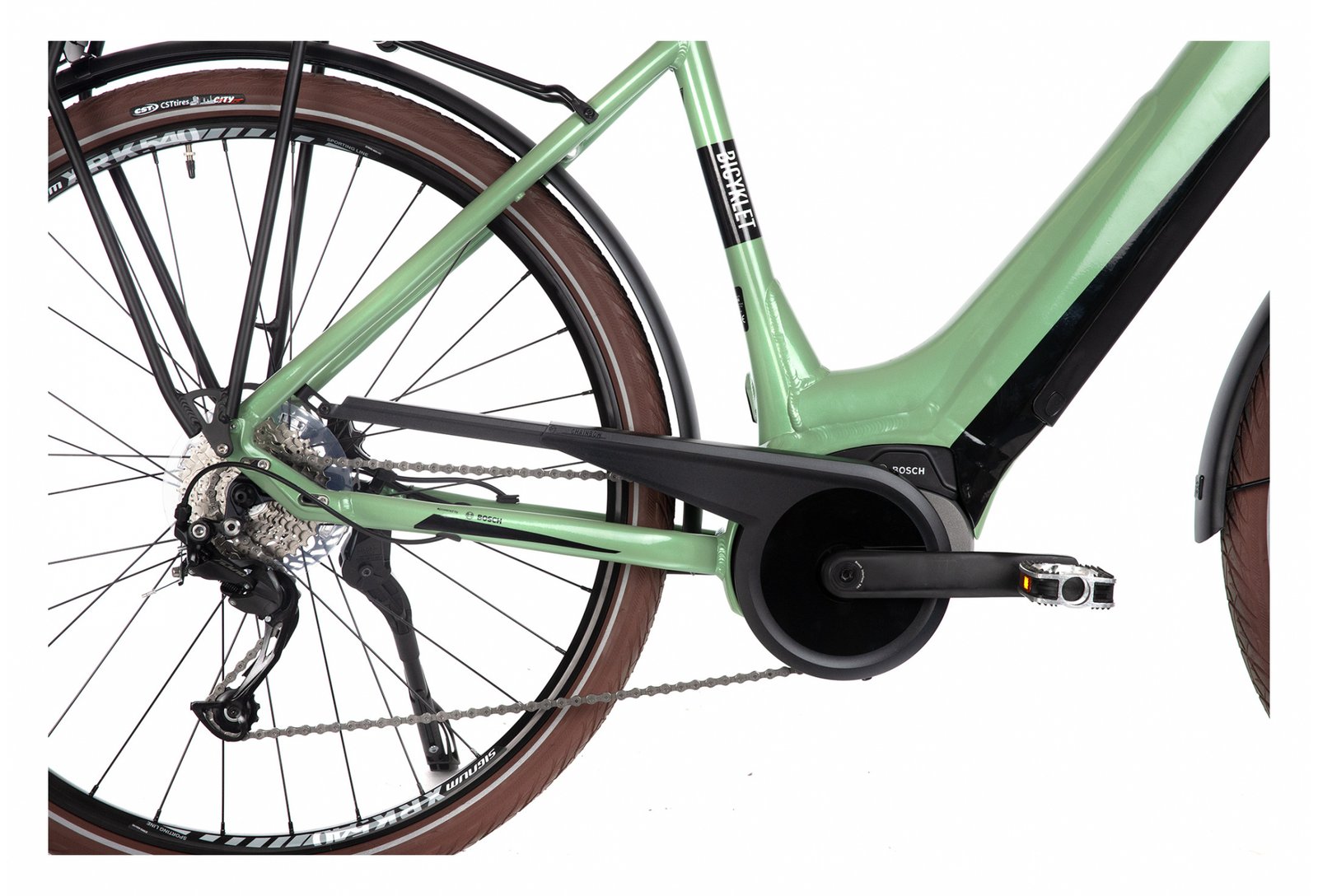 Bicyklet Victoire Shimano Alivio 9V 400 Wh 700 mm Vert Wood – Image 2