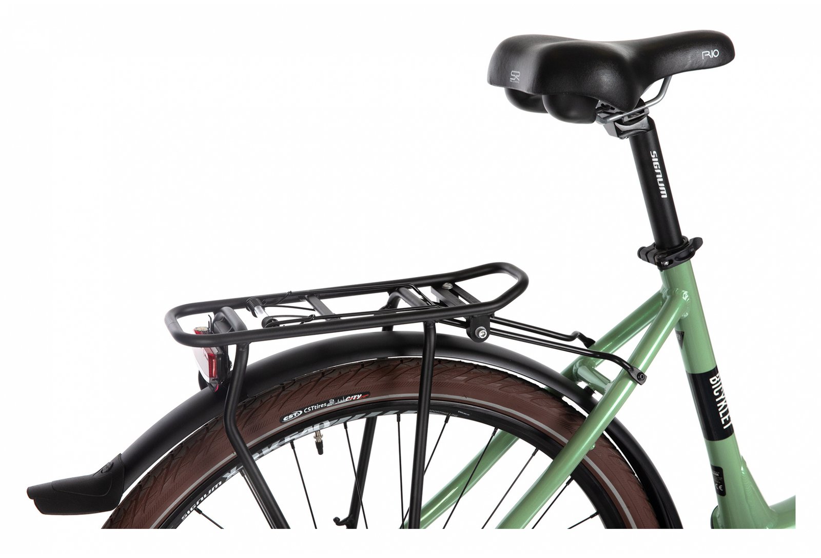 Bicyklet Victoire Shimano Alivio 9V 400 Wh 700 mm Vert Wood – Image 3
