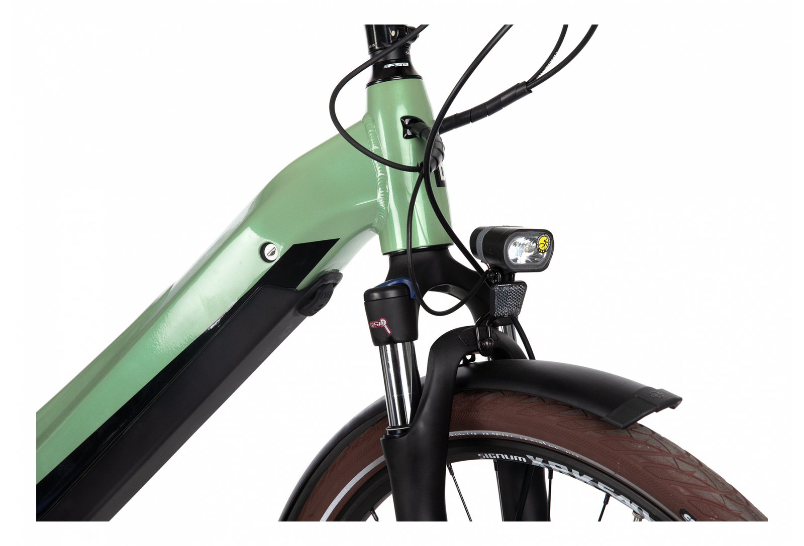 Bicyklet Victoire Shimano Alivio 9V 400 Wh 700 mm Vert Wood – Image 8