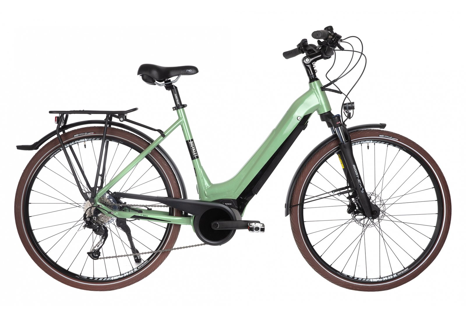 Bicyklet Victoire Shimano Alivio 9V 400 Wh 700 mm Vert Wood