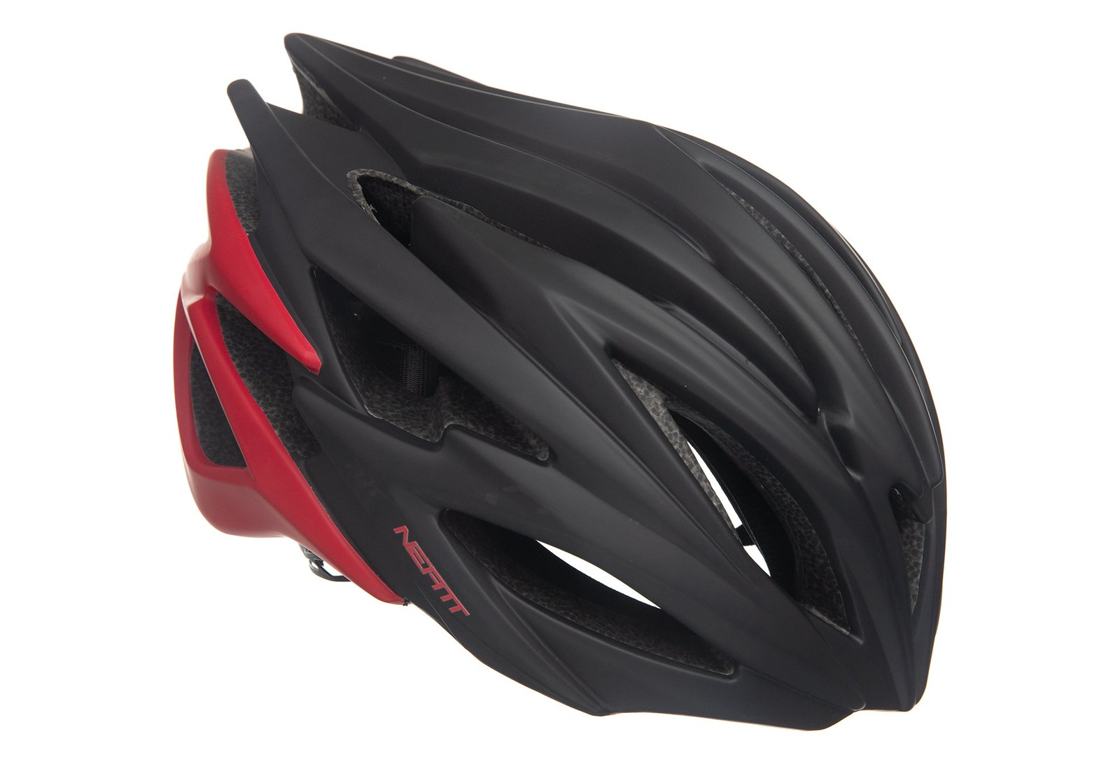 CASQUE NEATT ASPHALTE RACE NOIR ROUGE – Image 3