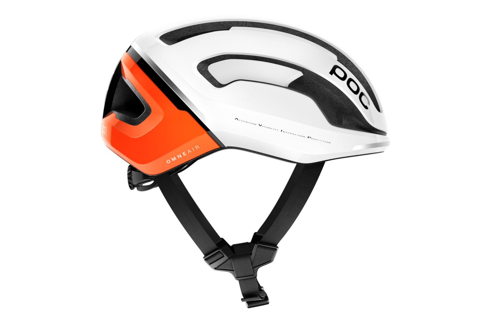 CASQUE POC OMNE AIR SPIN ORANGE ZINK AVIP BLANC – Image 3