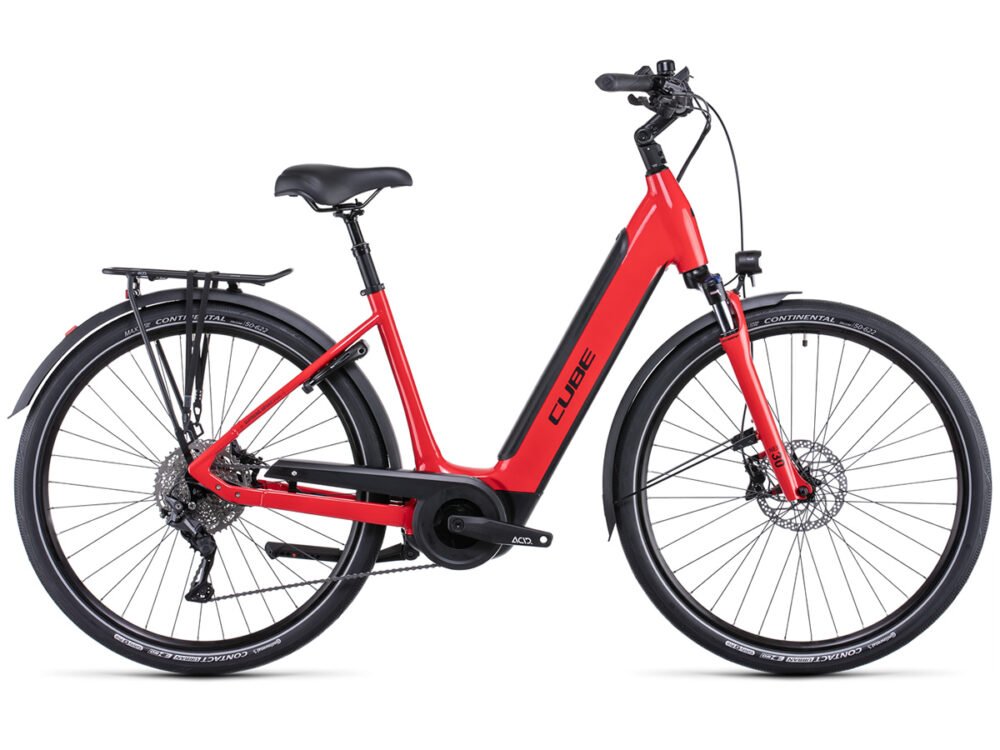 CUBE Supreme Sport Hybrid PRO 500 red´n´black