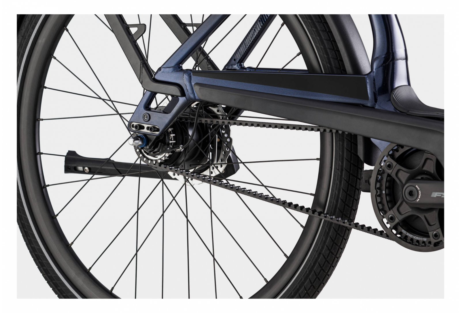 Cannondale Mavaro Neo 4 Shimano Nexus 8V Courroie Bleu – Image 3