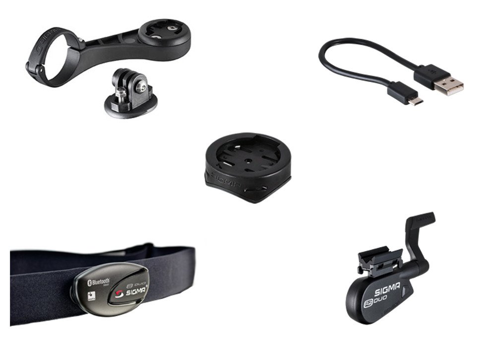 Compteur GPS Sigma ROX 12.0 SPORT Set - Blanc – Image 2