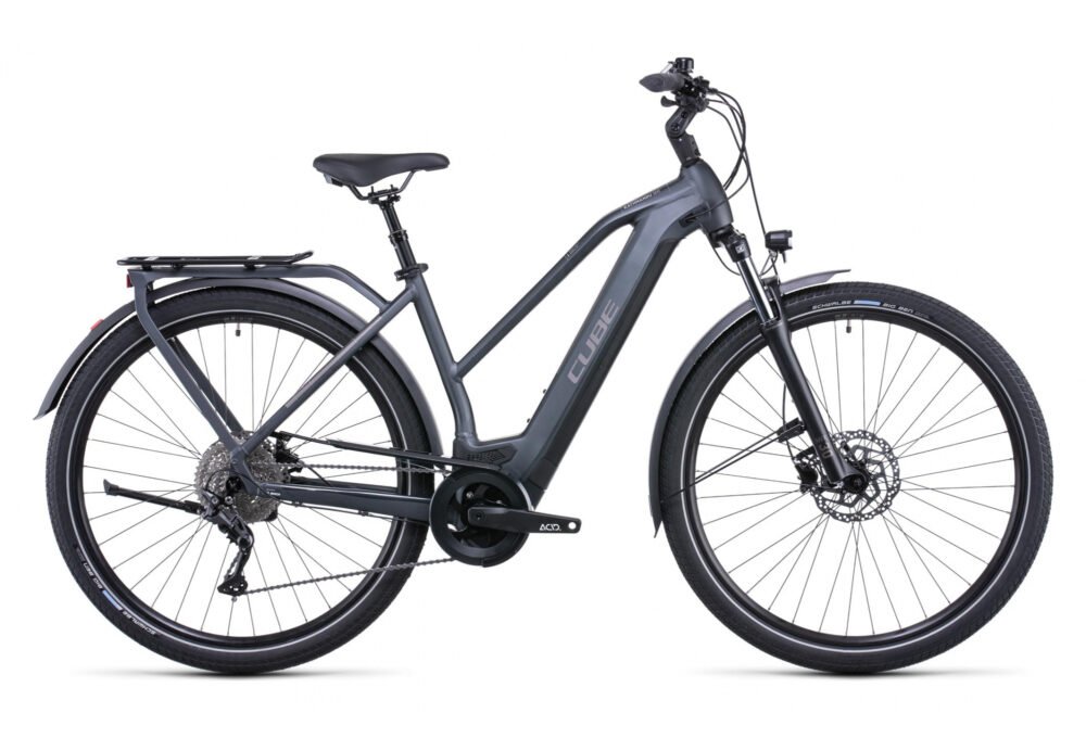 Cube Kathmandu Hybrid One 500 Trapeze Shimano Deore 10V 500 Gris 2022
