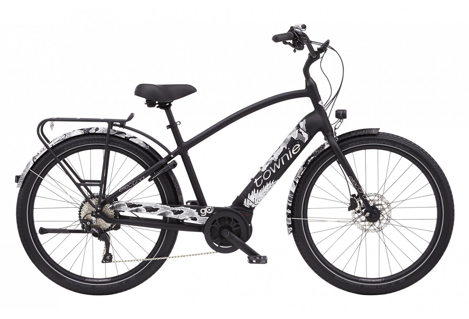Electra Townie Path Go 10D EQ Step-Over Shimano Deore 10V 500 Noir 2021