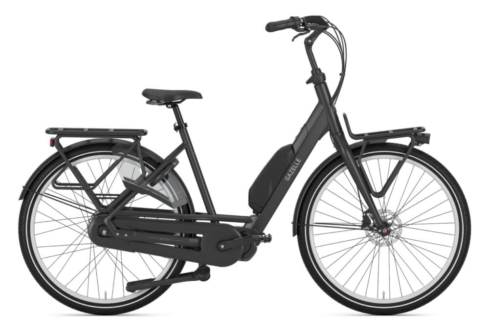 Gazelle Bloom C380 HMS Single Speed 418 Noir 2022