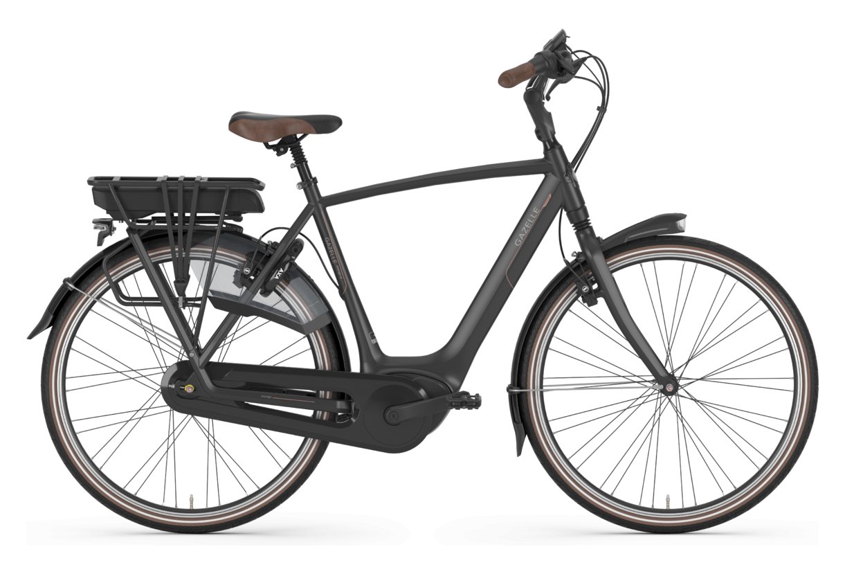 Gazelle Orange C8 HMB H8 Shimano Nexus 8V 300 Noir 2020