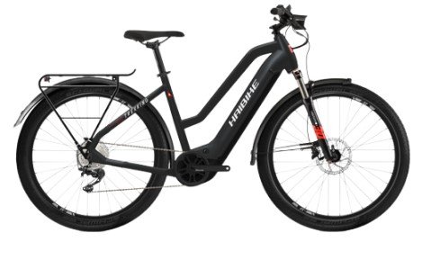 Haibike Trekking 6 Shimano Deore 10V 630 Noir / Rouge 2022