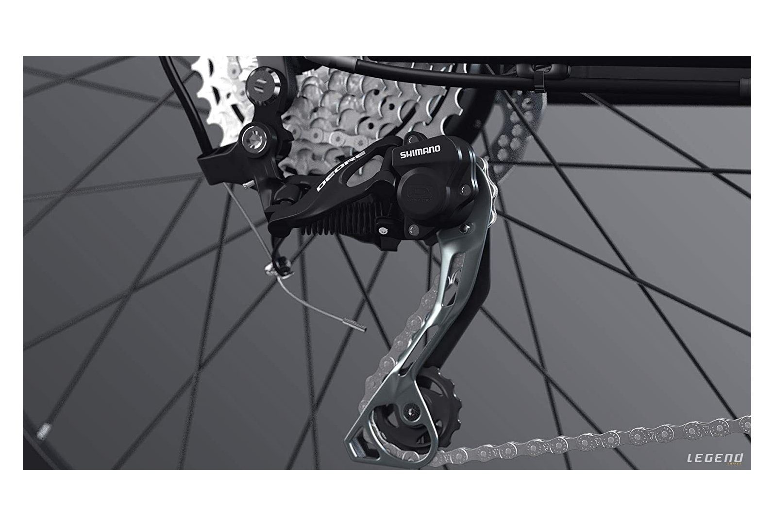 Legend Etna Vélo VTT Eléctrique VAE E-MTB Smart eBike 27,5 – Image 5