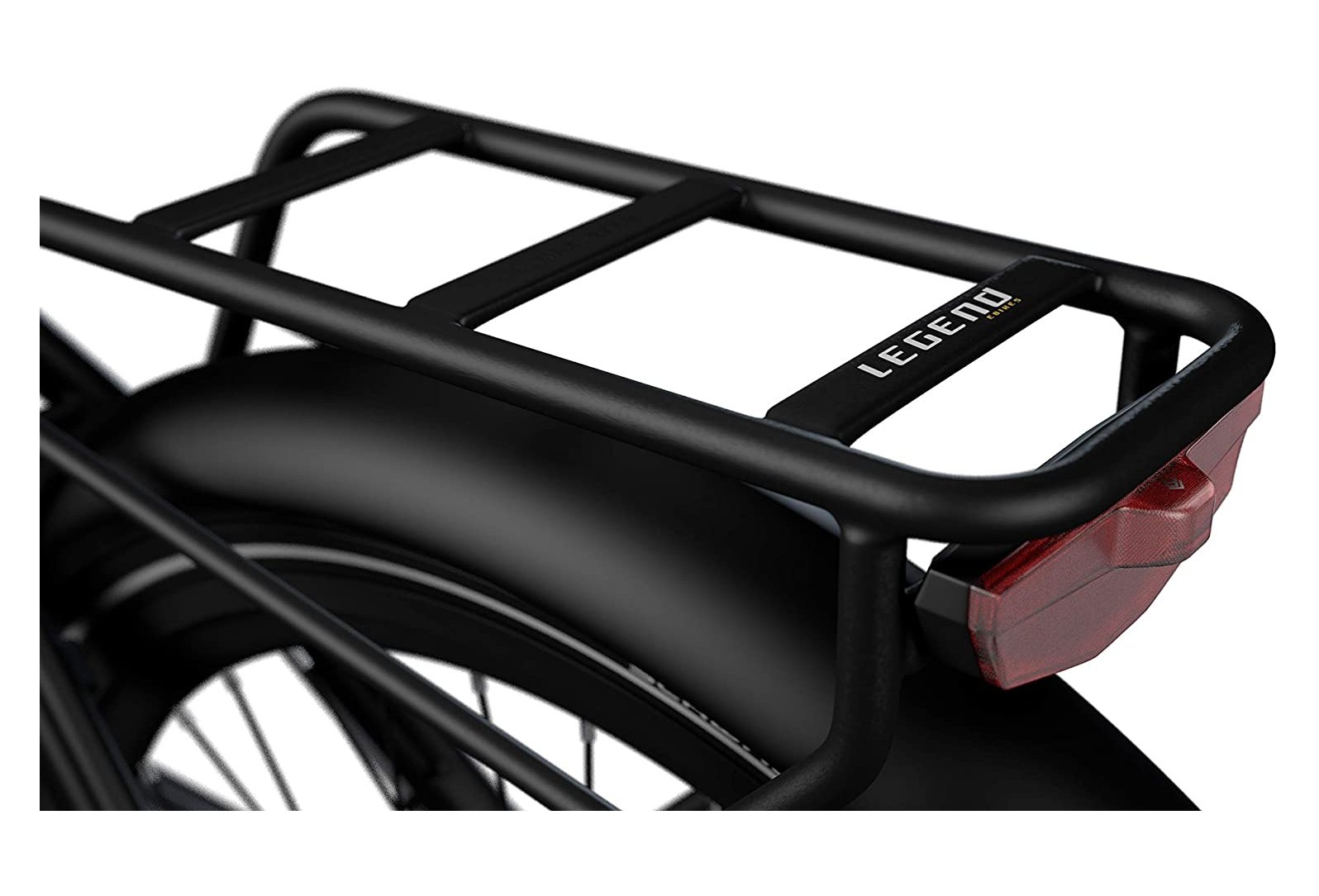 Legend Milano Vélo Electrique Ville Smart eBike Roues de 26 Pouces, Freins Disque Hydraulique Batterie 36V 10.4Ah Sanyo-Panasonic (374.4Wh) Noir Onyx – Image 5