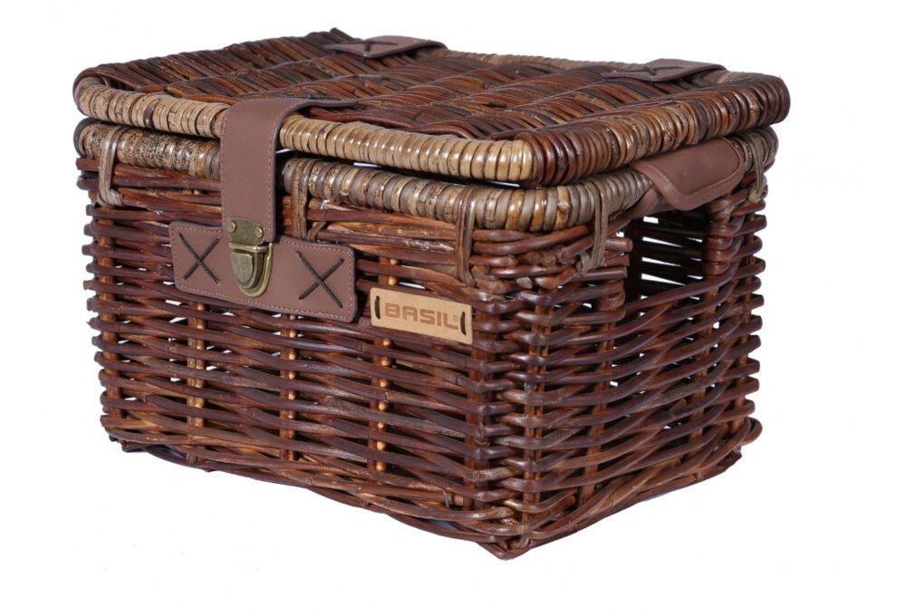 PANIER DE VÉLO BASIL DENTON MARRON