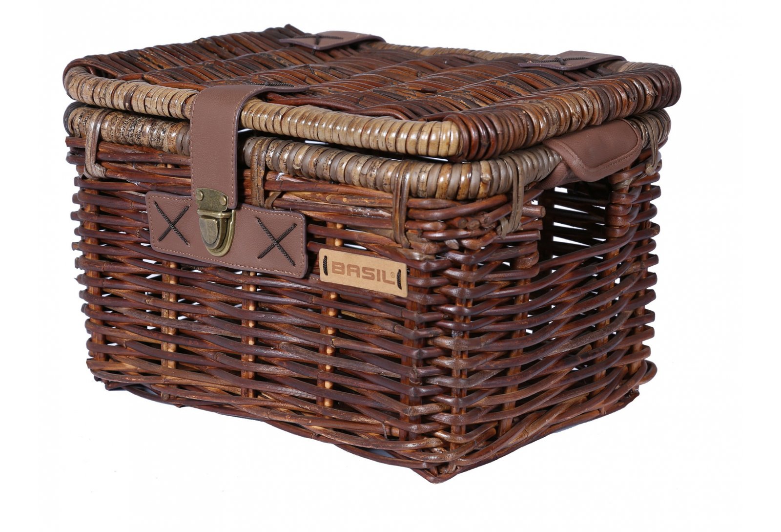 PANIER DE VÉLO BASIL DENTON MARRON