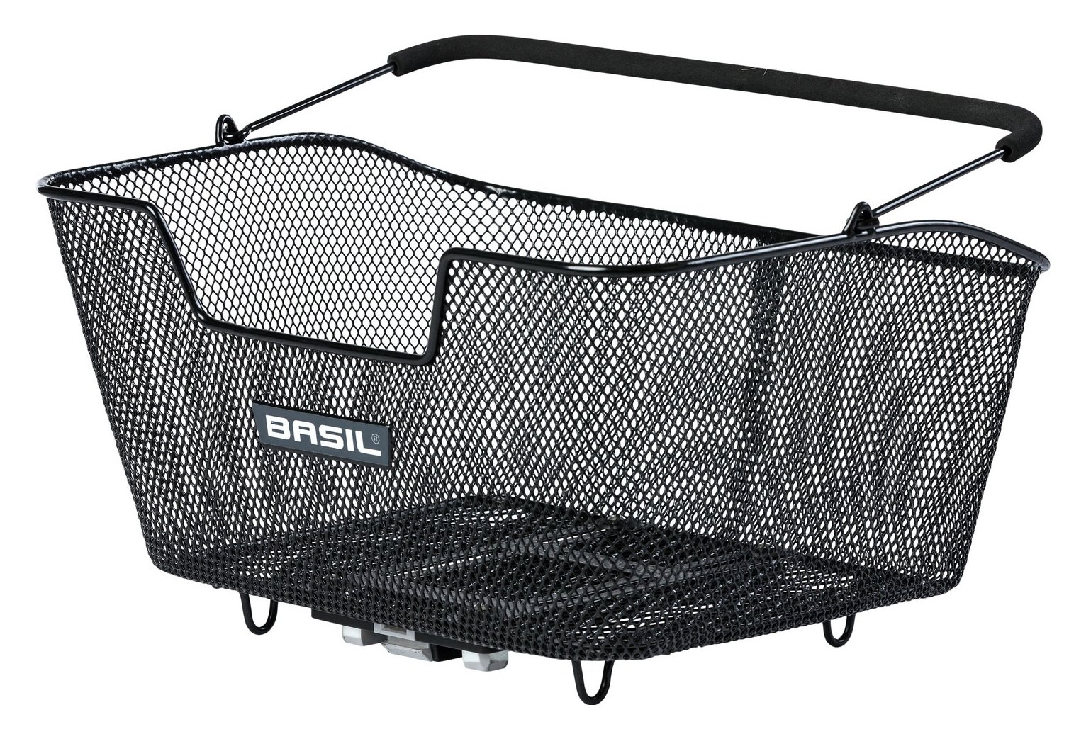 PANIER VÉLO ARRIÈRE BASIL BASE M MIK NOIR