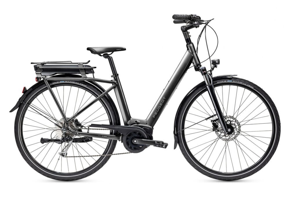 Peugeot eC01 D9 300 Shimano Alivio 9V 300 Noir 2022