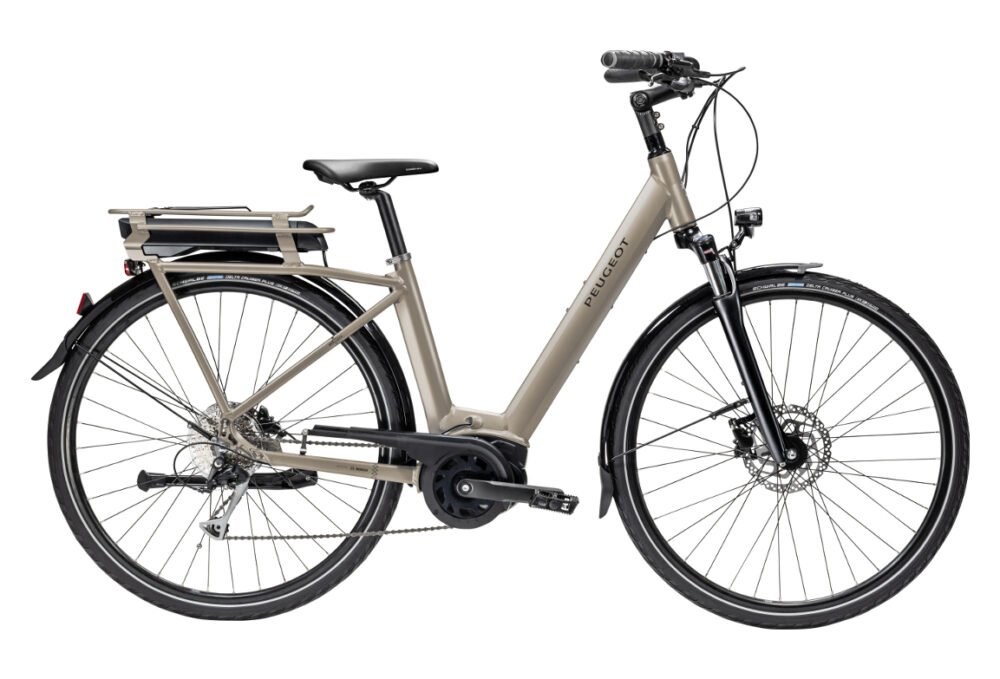 Peugeot eC01 D9 Active Shimano Alivio 9V 400 Beige 2022