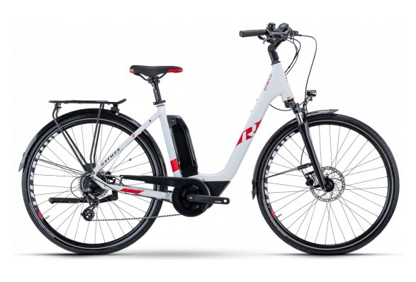 R Raymon CityRay E 1.0 Shimano Altus 8V 500 Blanc 2022