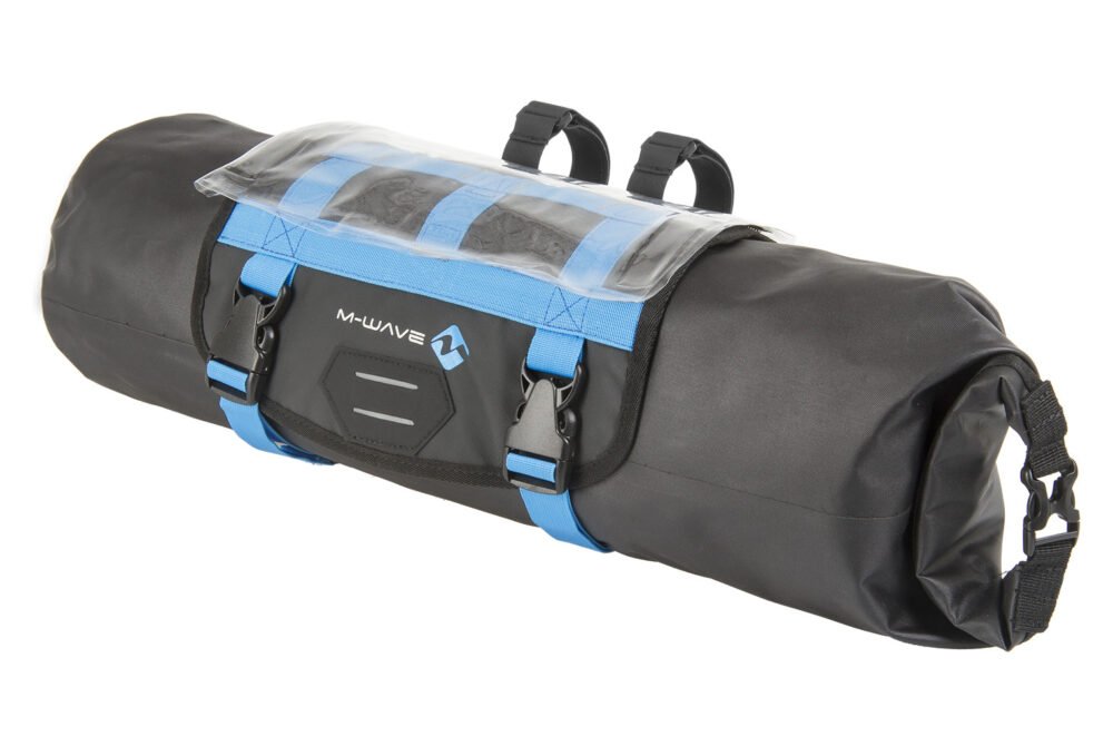 SACOCHE DE GUIDON M WAVE ROUGH RIDE FRONT 10L NOIR / BLEU