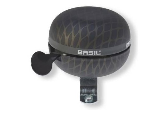 SONNETTE DE VÉLO BASIL NOIR 60 MM NOIR
