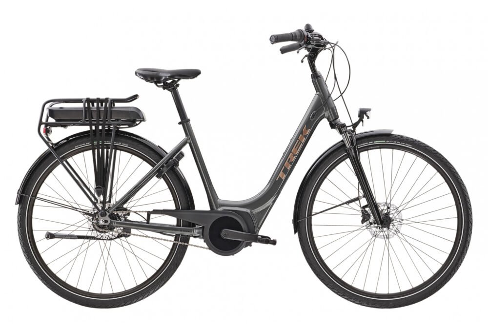Trek District+ 1 Lowstep Shimano Nexus 7V 500 Gris 2021