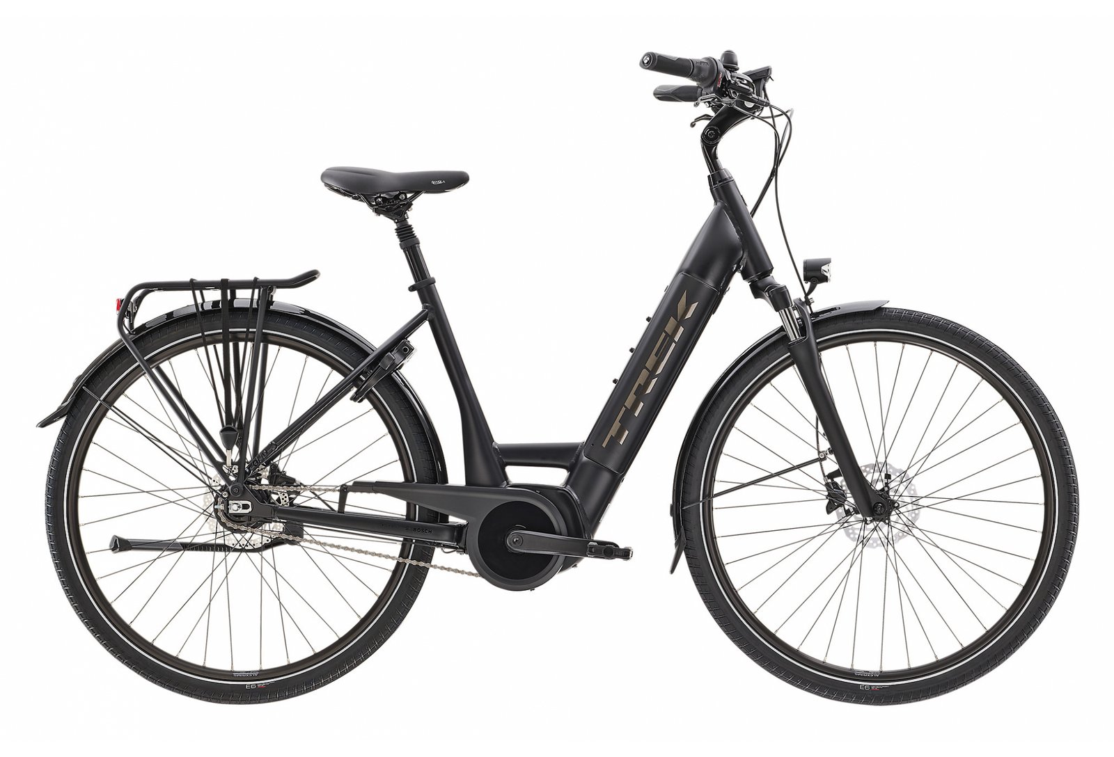 Trek District+ 6 Lowstep Shimano Nexus 7V 400 Noir 2021