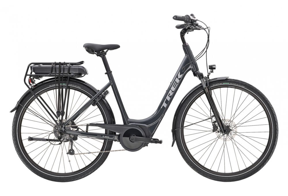 Trek Verve+ 1 Lowstep 400wh Shimano Altus 8V 400 Noir 2022
