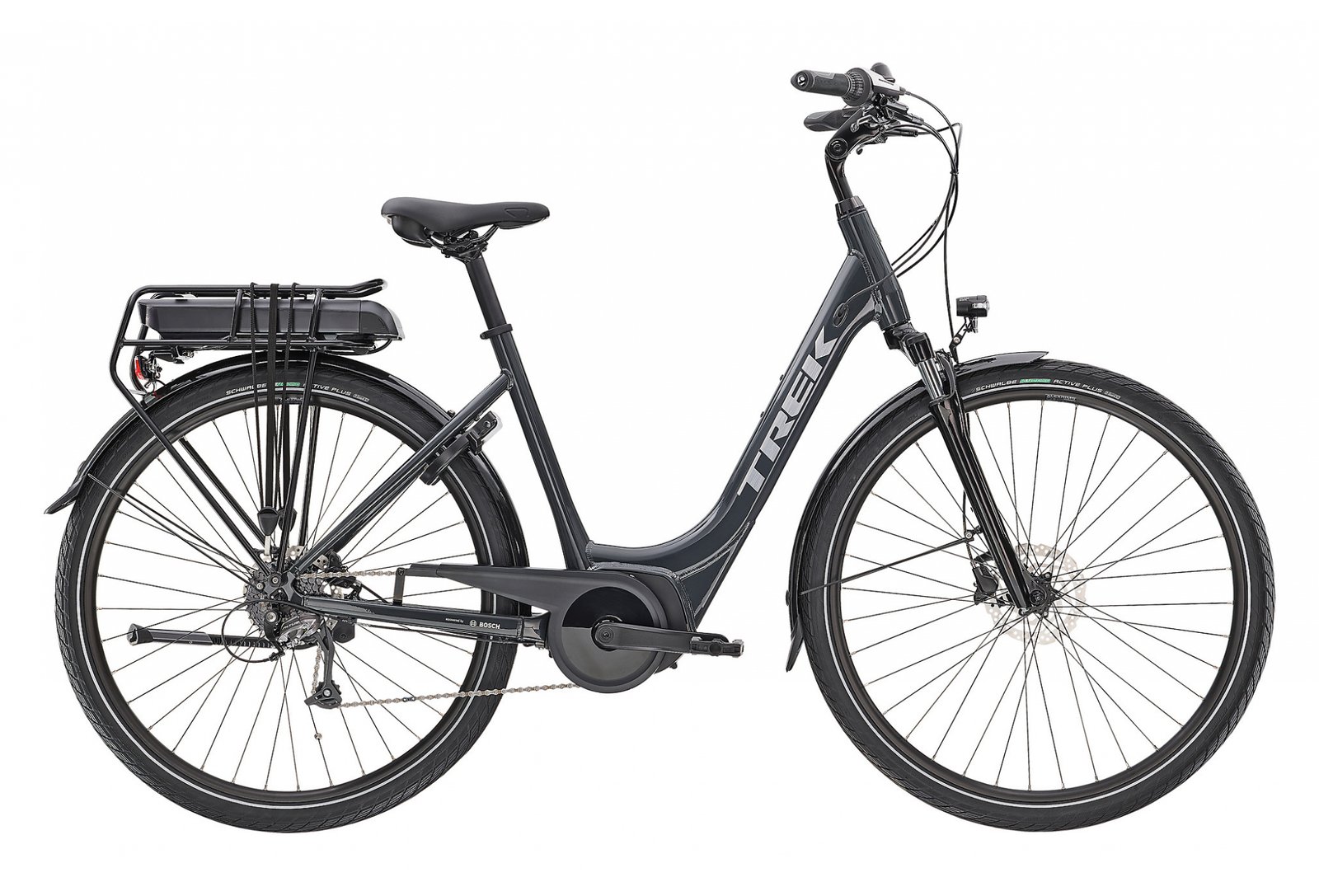 Trek Verve+ 1 Lowstep 400wh Shimano Altus 8V 400 Noir 2022