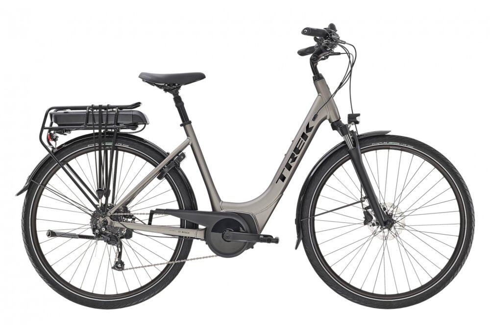 Trek Verve+ 2 Lowstep Shimano Altus 9V 400 Gris 2021
