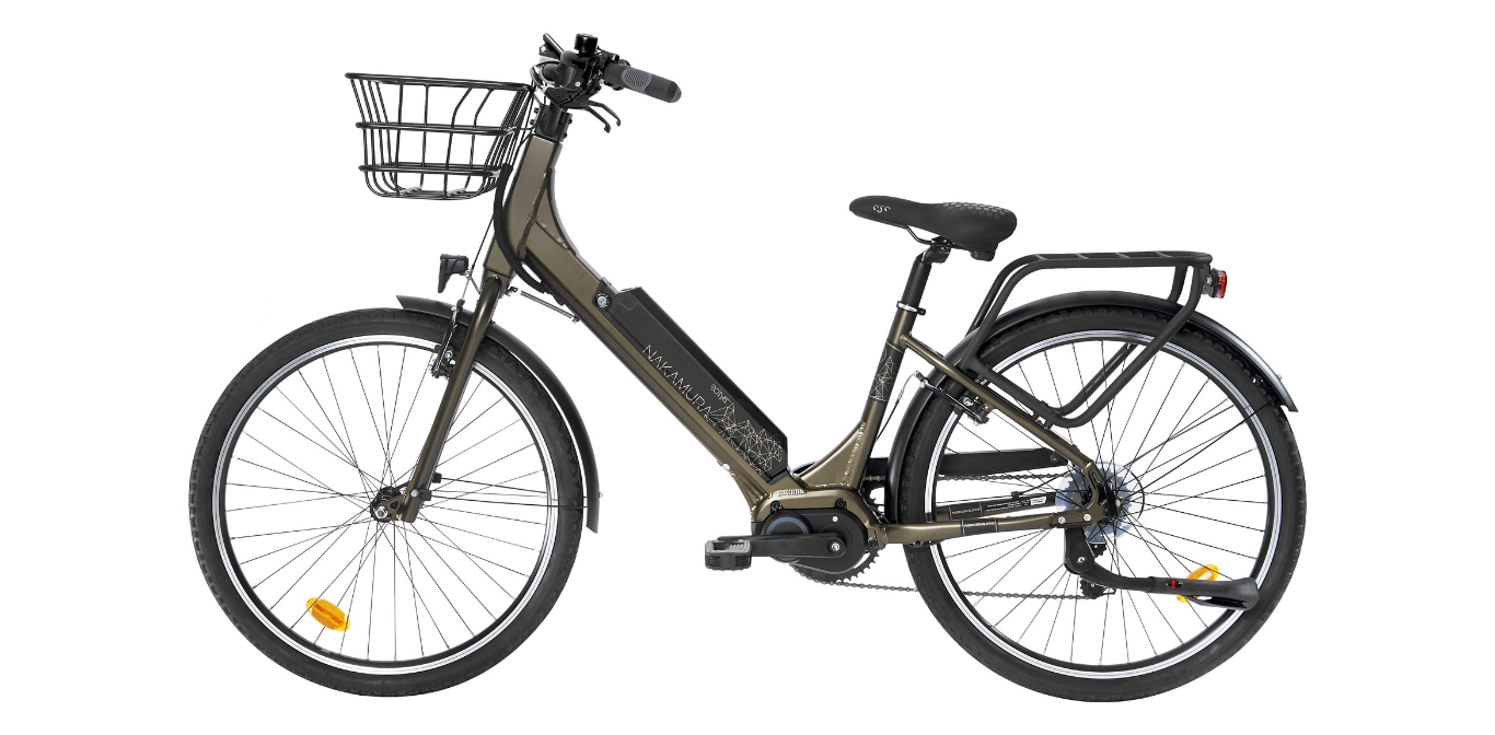 VÉLO DE VILLE ÉLECTRIQUE FEMME E-CITY 150